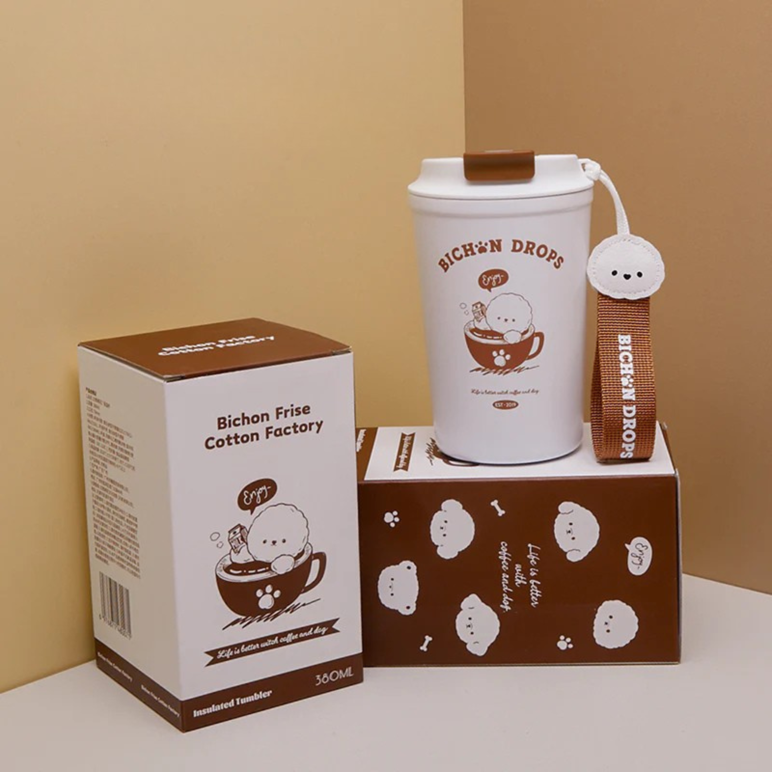 Bichon Frise Cotties Factory Cup PET