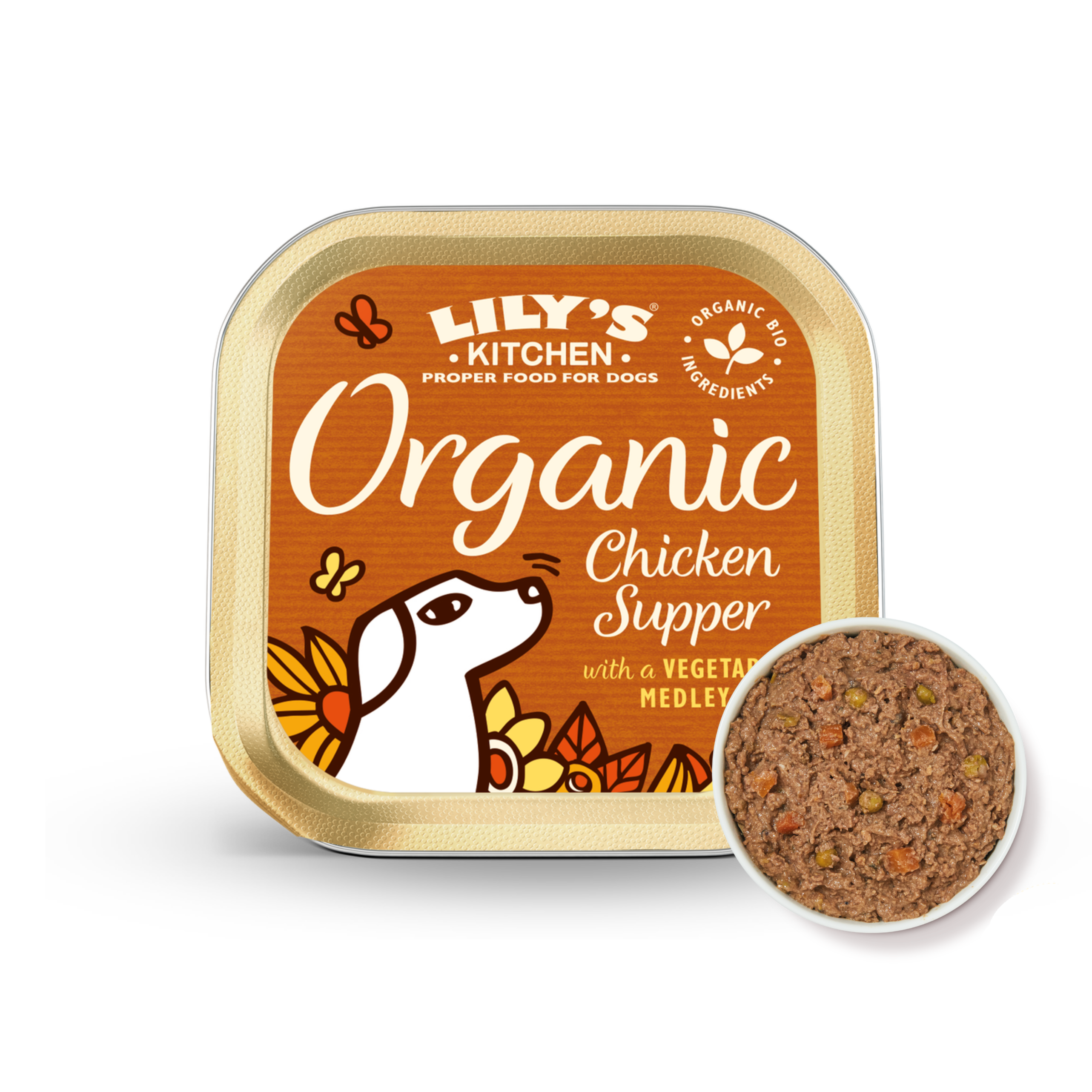 LILY’S KITCHEN Organic Wet Food for Dogs-Organic Chicken Supper | 有機雞肉特餐