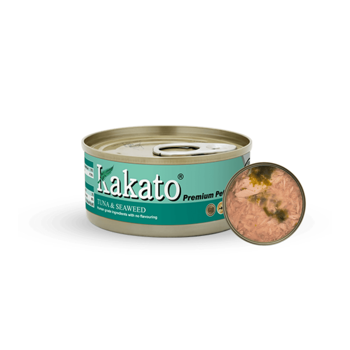 Kakato Tuna & Seaweed | 70g / 170g x 48tins - PET