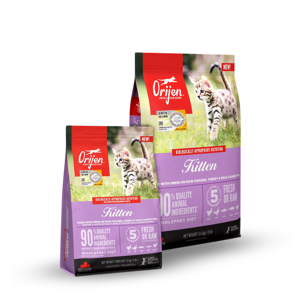 ORIJEN Grain Free Cat Food - Kitten Formula | 無穀物貓糧 - 幼貓配方 Orijen