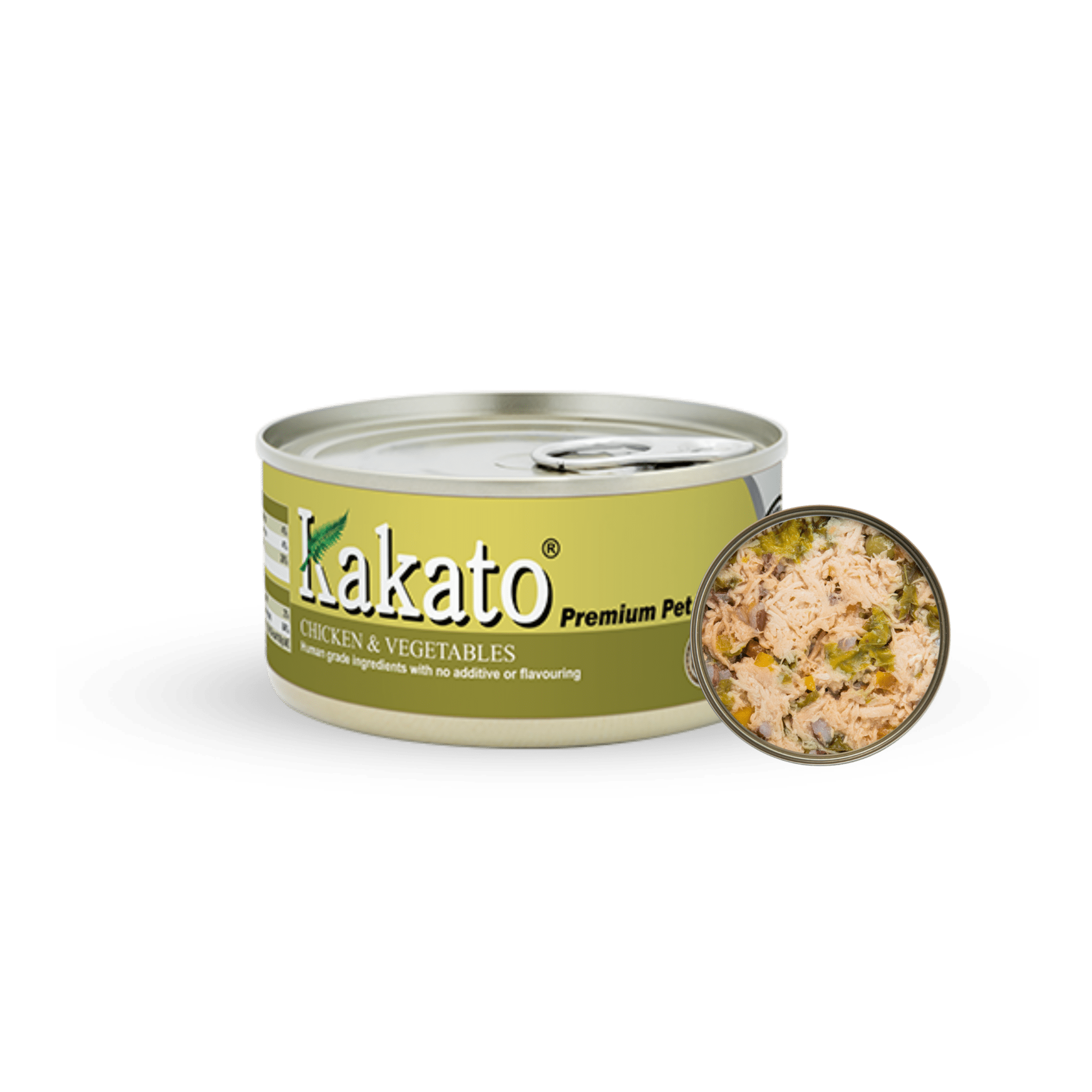 Kakato Chicken & Vegetables 170g x 48tins - PET