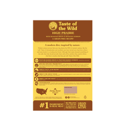 Diamond Taste Of Wild High prairie Canine Recipe with Roasted Bison & Roasted Venison Dog Dry Food PET