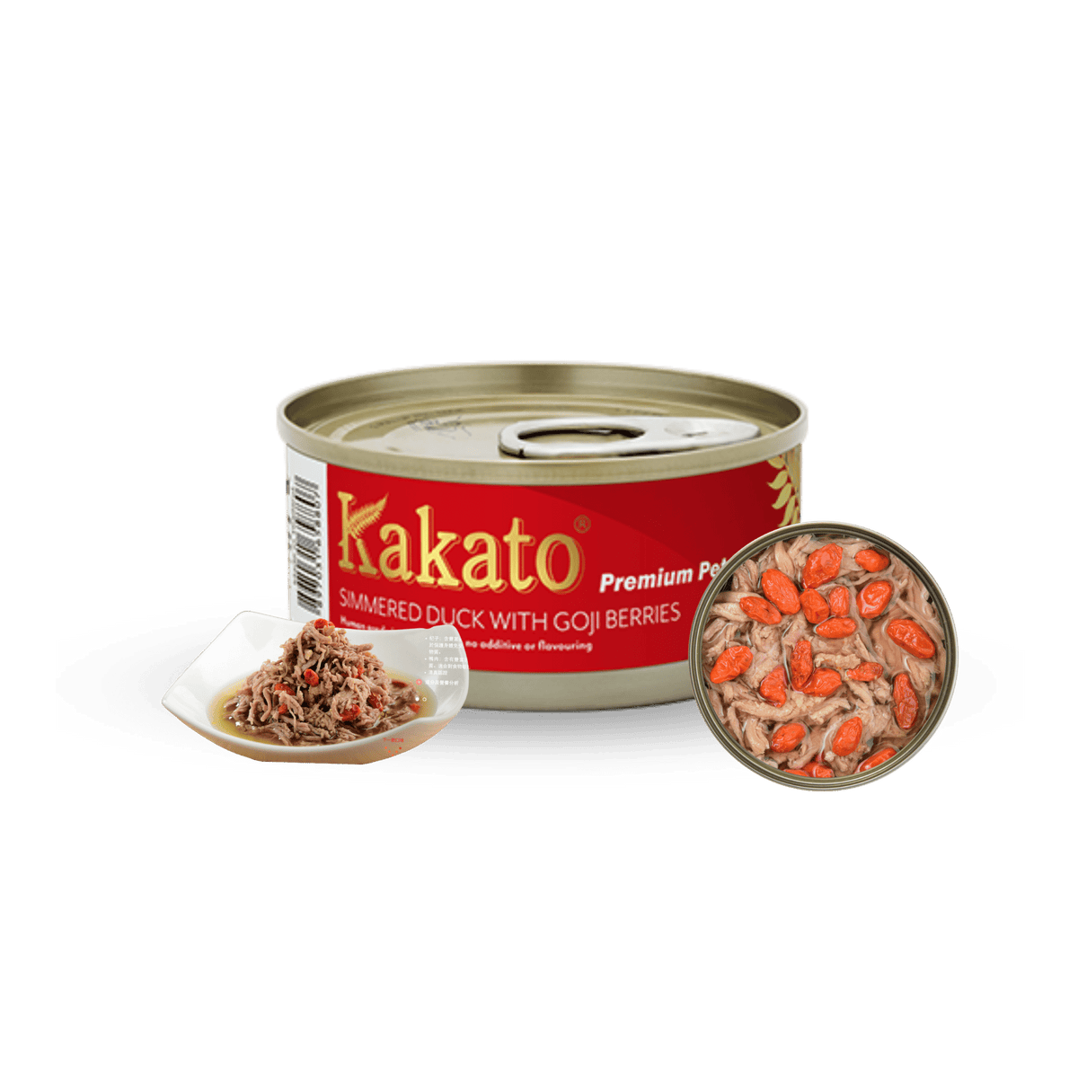Kakato Simmered Duck with Goji Berries | 70g - PET