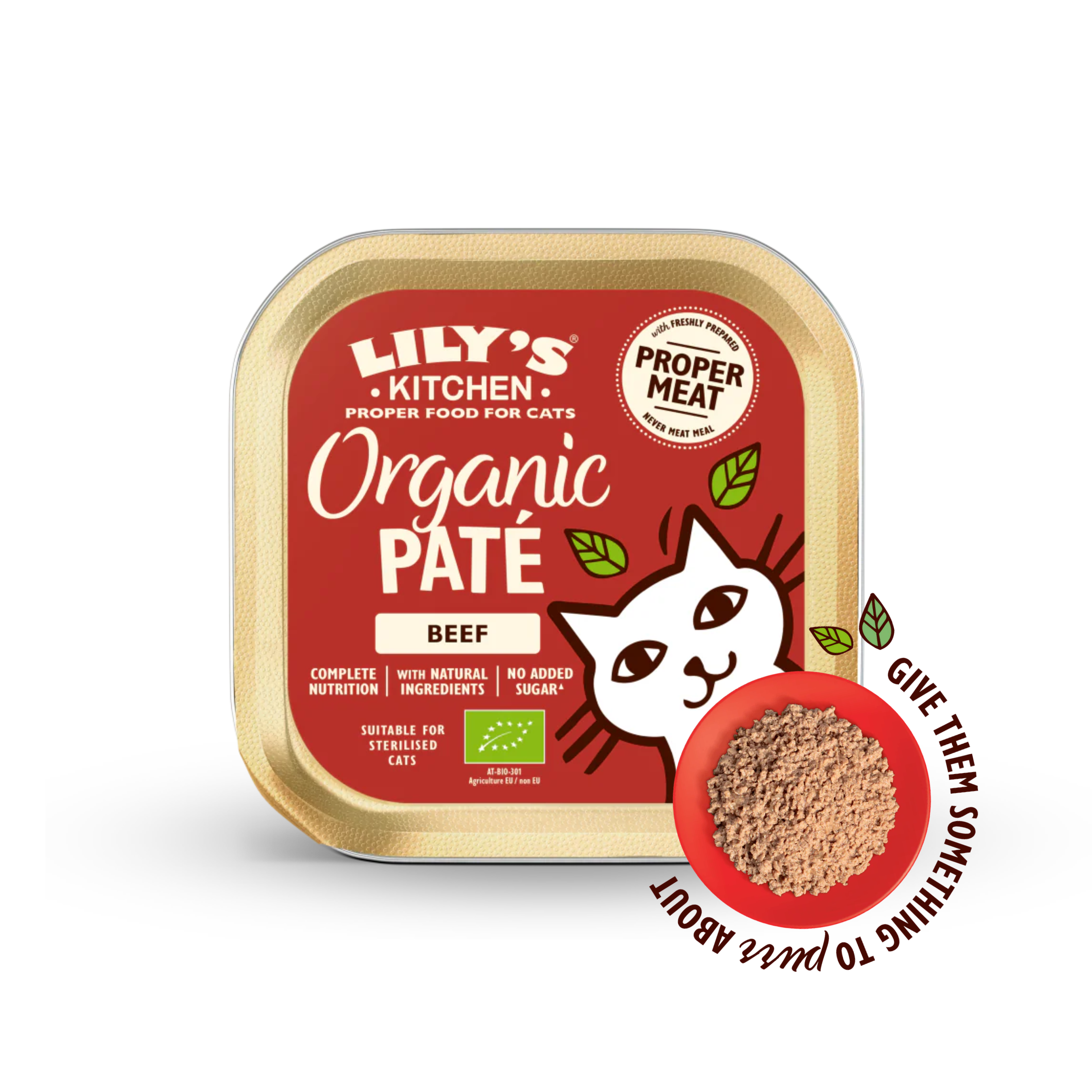 LILY’S KITCHEN Organic Beef Paté | 有機牛肉肉醬 LILY’S KITCHEN