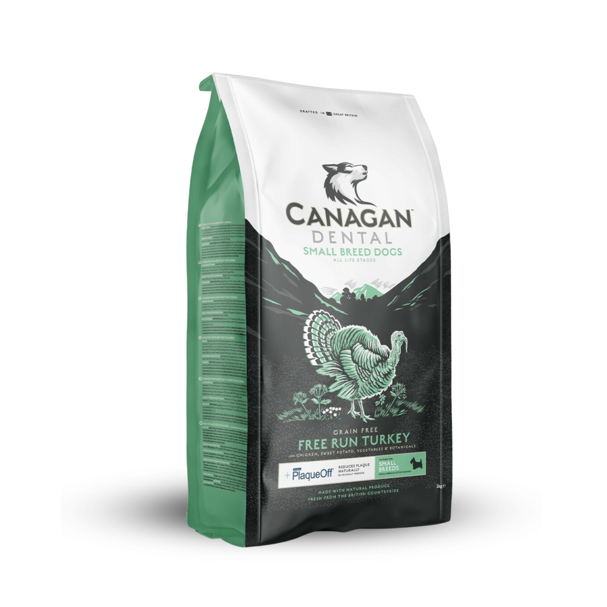 Canagan - Free-Run Turkey Dental For Small Breed Dogs | 無穀物火雞健齒配方 (小粒/小型犬) Canagan