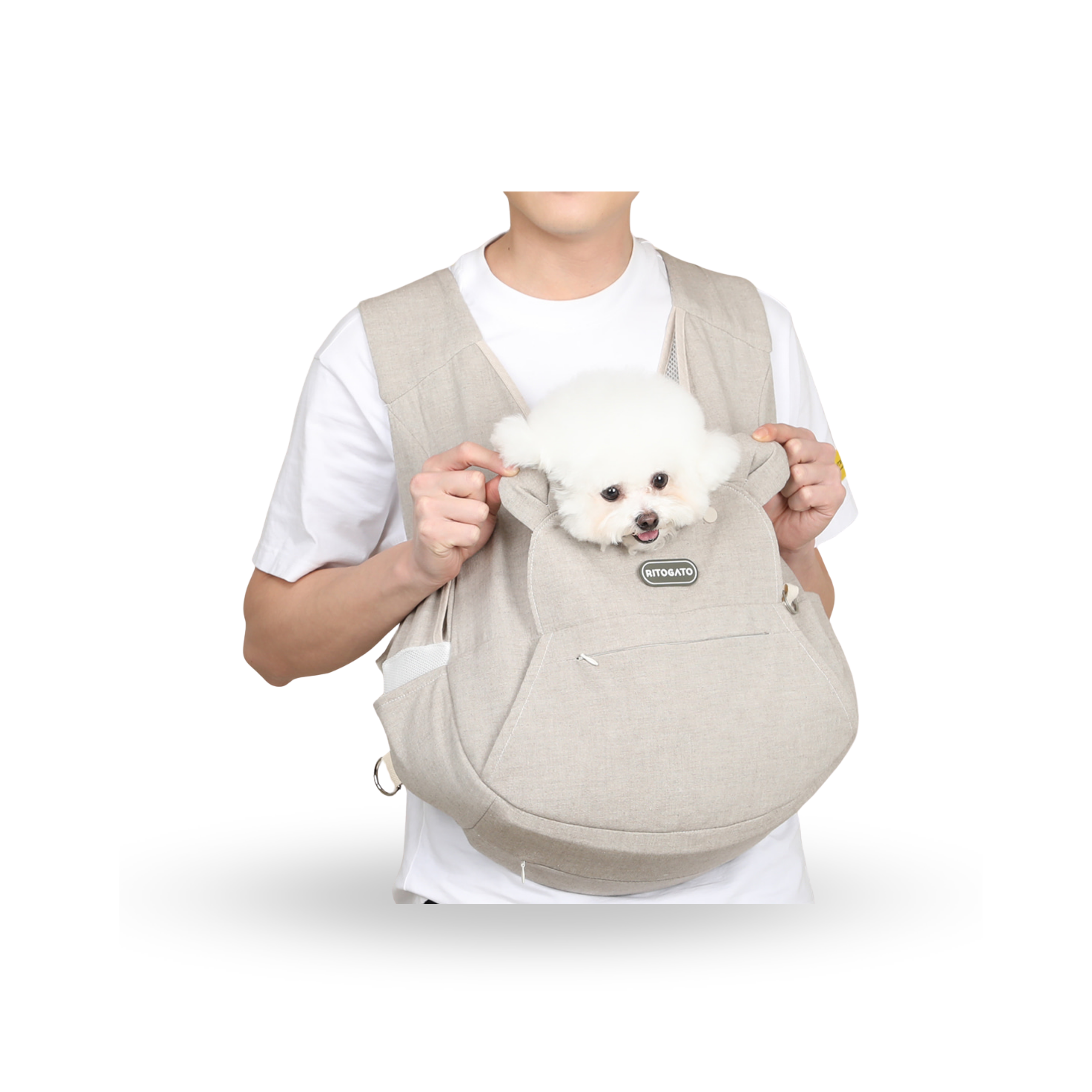 RITOGATO Voddly Cooloud Frontbag Ver.4 | Pet Front Chest Bag (7 Colors)