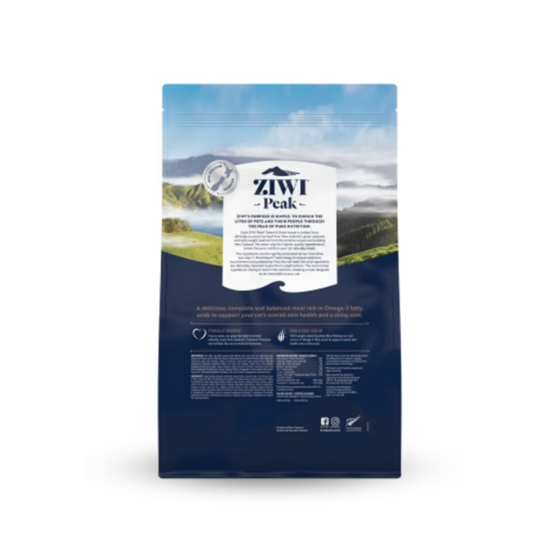 ZIWI Grass-fed Beef With Southern Blue Whiting Recipe For Cats | 貓糧-草飼牛肉配南藍鱈食譜 Ziwi