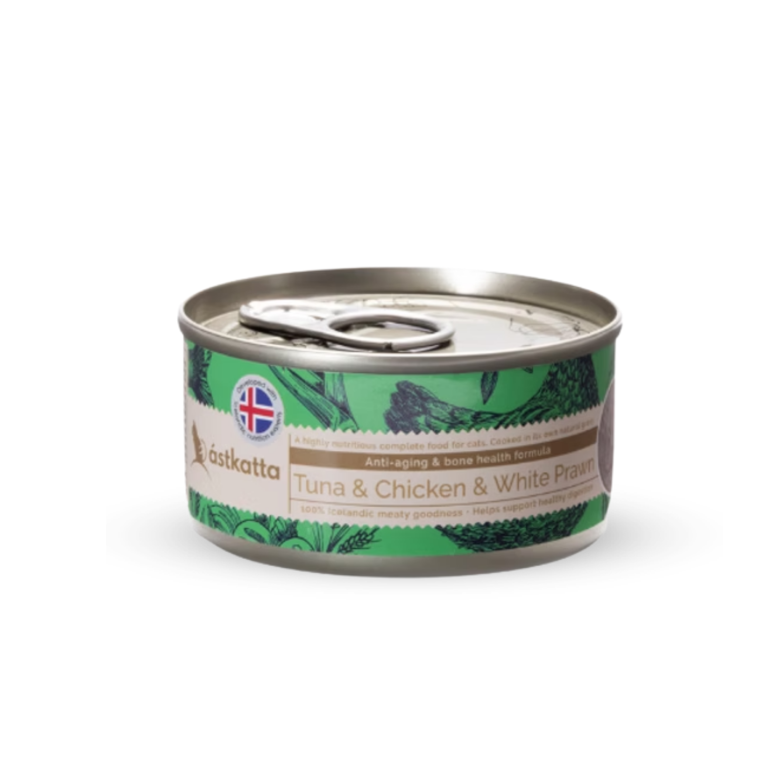 astkatta Tuna & Chicken & White Prawns 80g | 白鰹吞拿雞肉白蝦增強活力配方 (低磷) PET