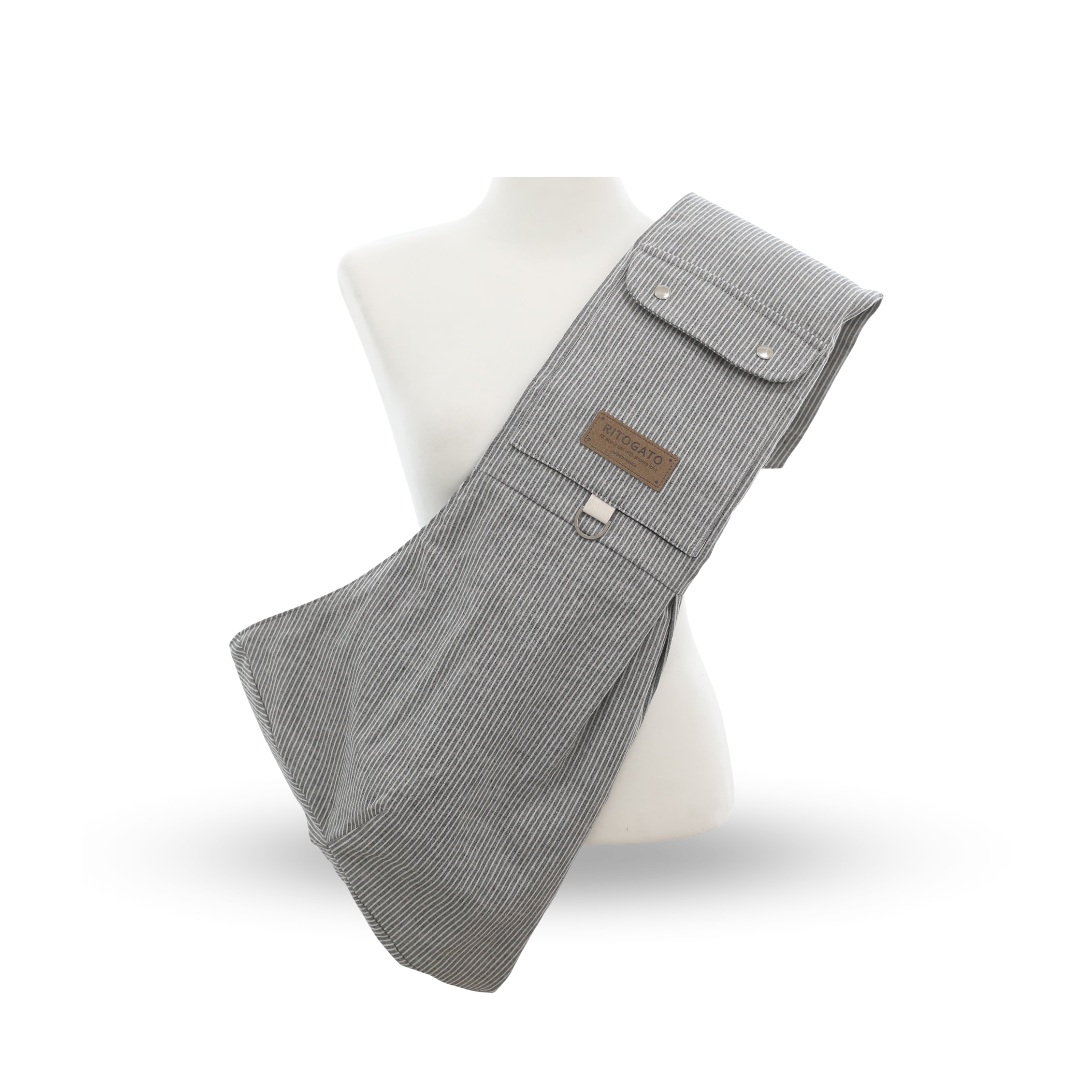 RITOGATO Withly Length Adjustable Slingbag | 可調節寵物單肩背袋