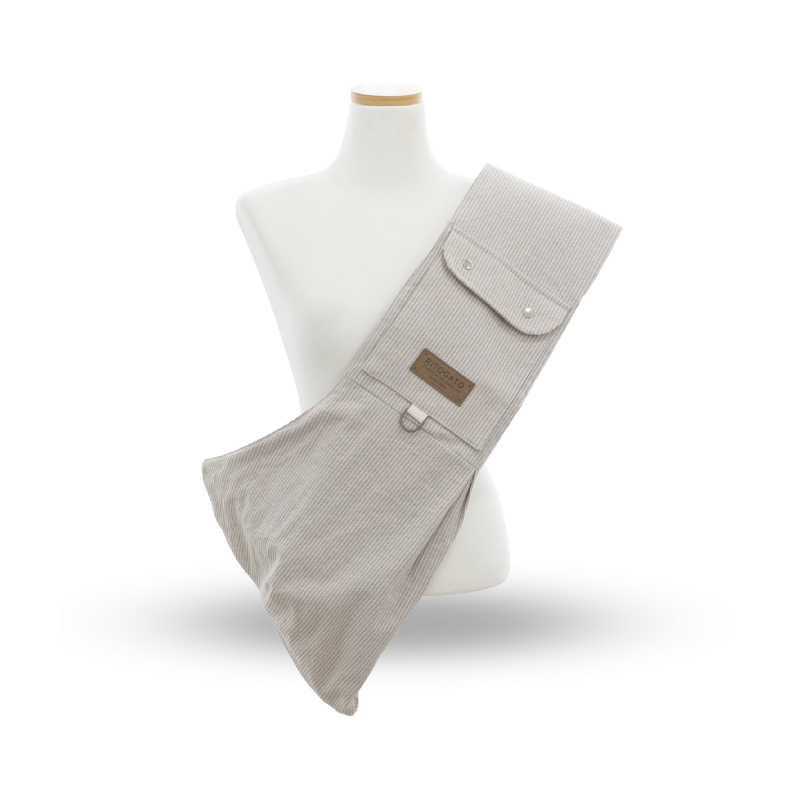 RITOGATO Withly Length Adjustable Slingbag | 可調節寵物單肩背袋