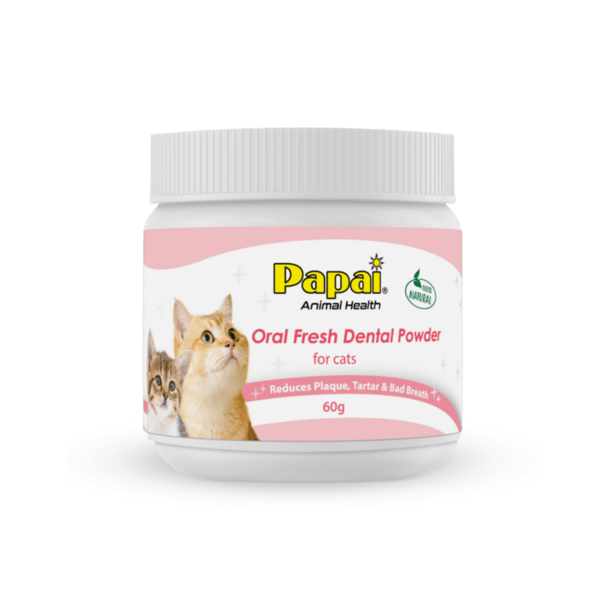 Papai Oral Fresh Dental Powder for Cats - PET