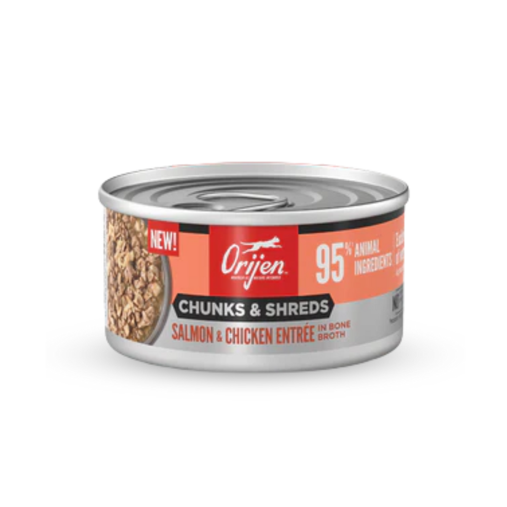 ORIJEN Chunks & Shreds Cat Wet Food - Salmon & Chicken | 貓濕糧 - 三文魚 & 雞肉 Orijen