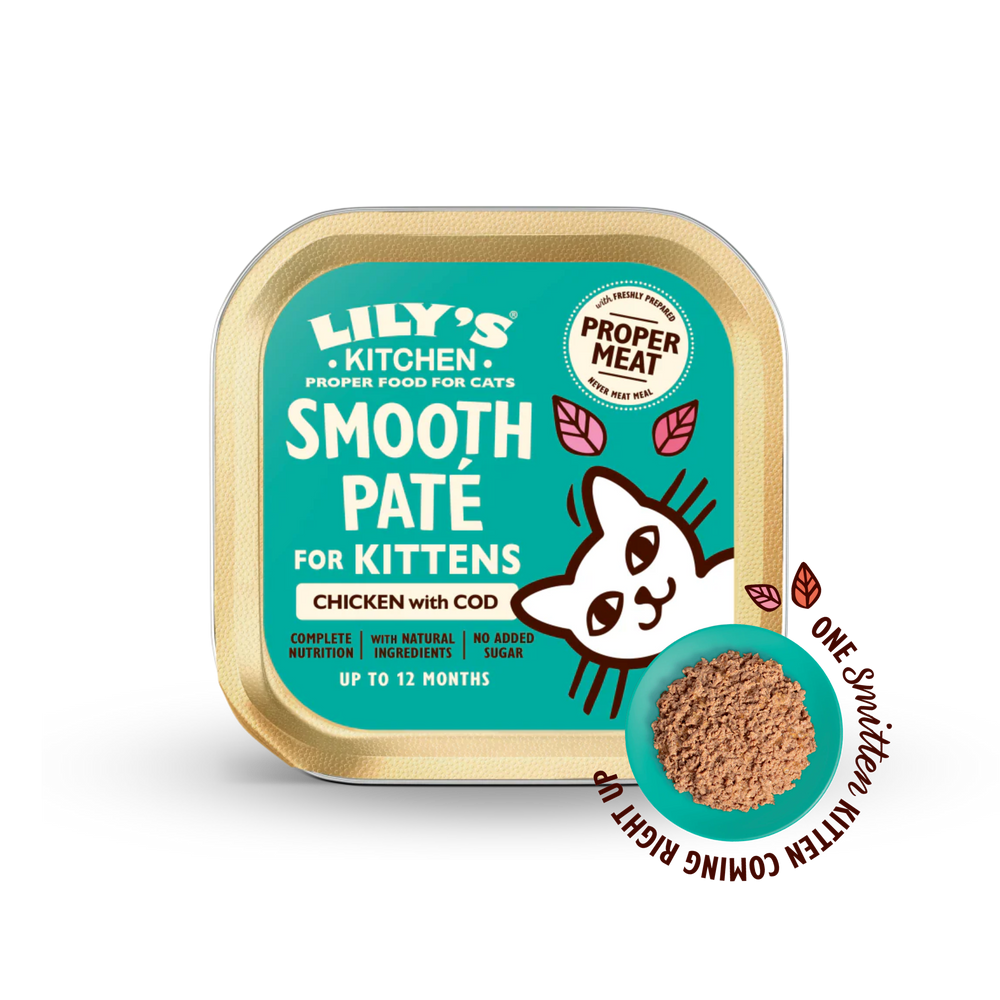 LILY’S KITCHEN Chicken with Cod Paté for Kittens | 幼貓雞肉鱈魚肉醬 LILY’S KITCHEN
