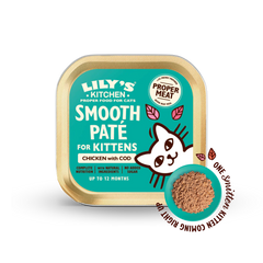 LILY’S KITCHEN Chicken with Cod Paté for Kittens | 幼貓雞肉鱈魚肉醬 LILY’S KITCHEN