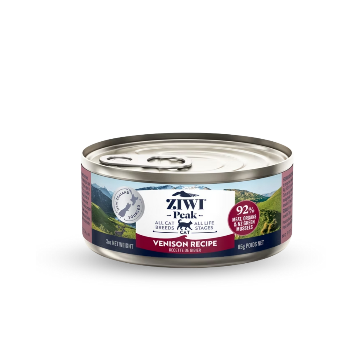 ZIWI Wet Venison Recipe For Cats | 鮮肉貓罐頭-鹿肉配方 Ziwi