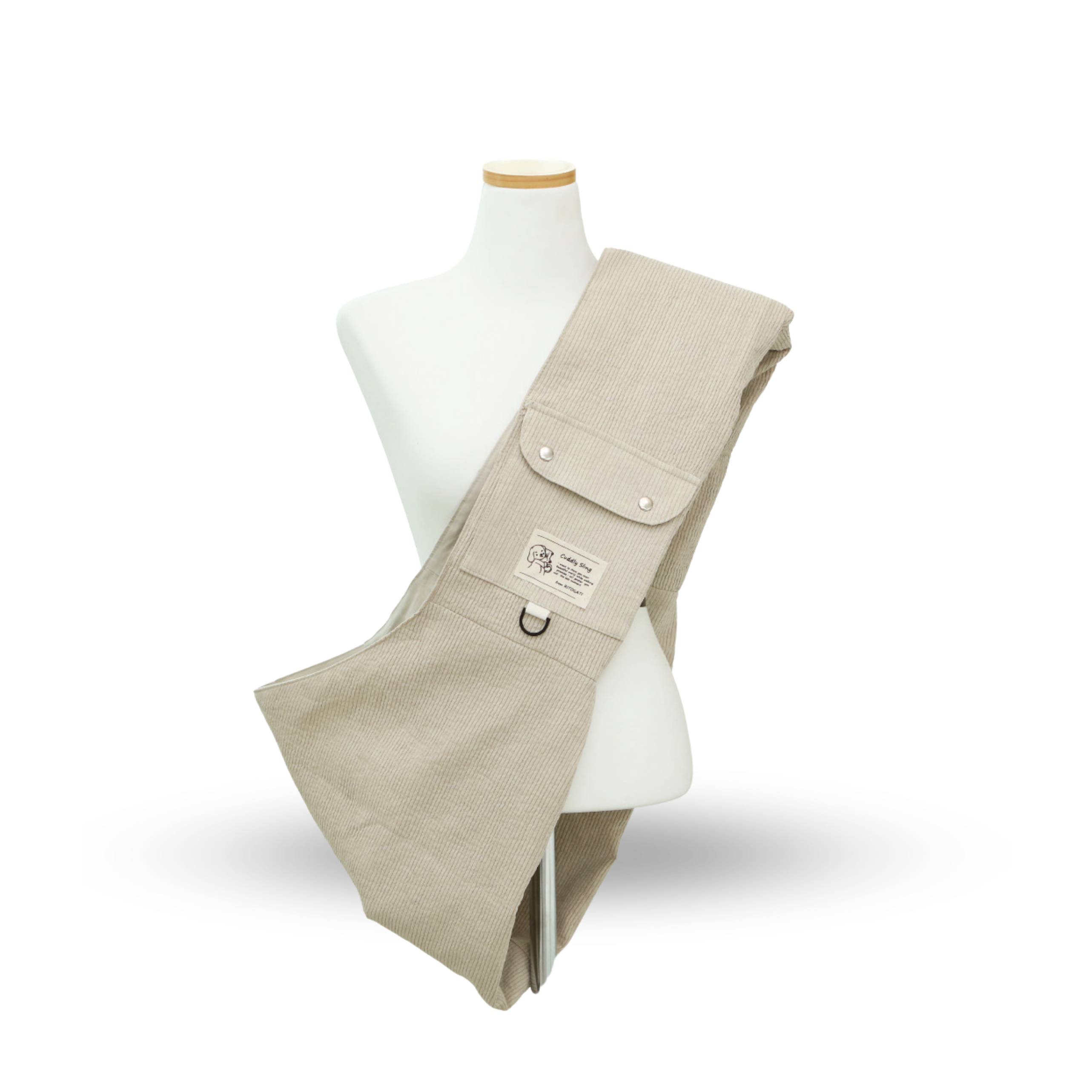 RITOGATO Cuddly Slingbag | 可調節寵物單肩背袋