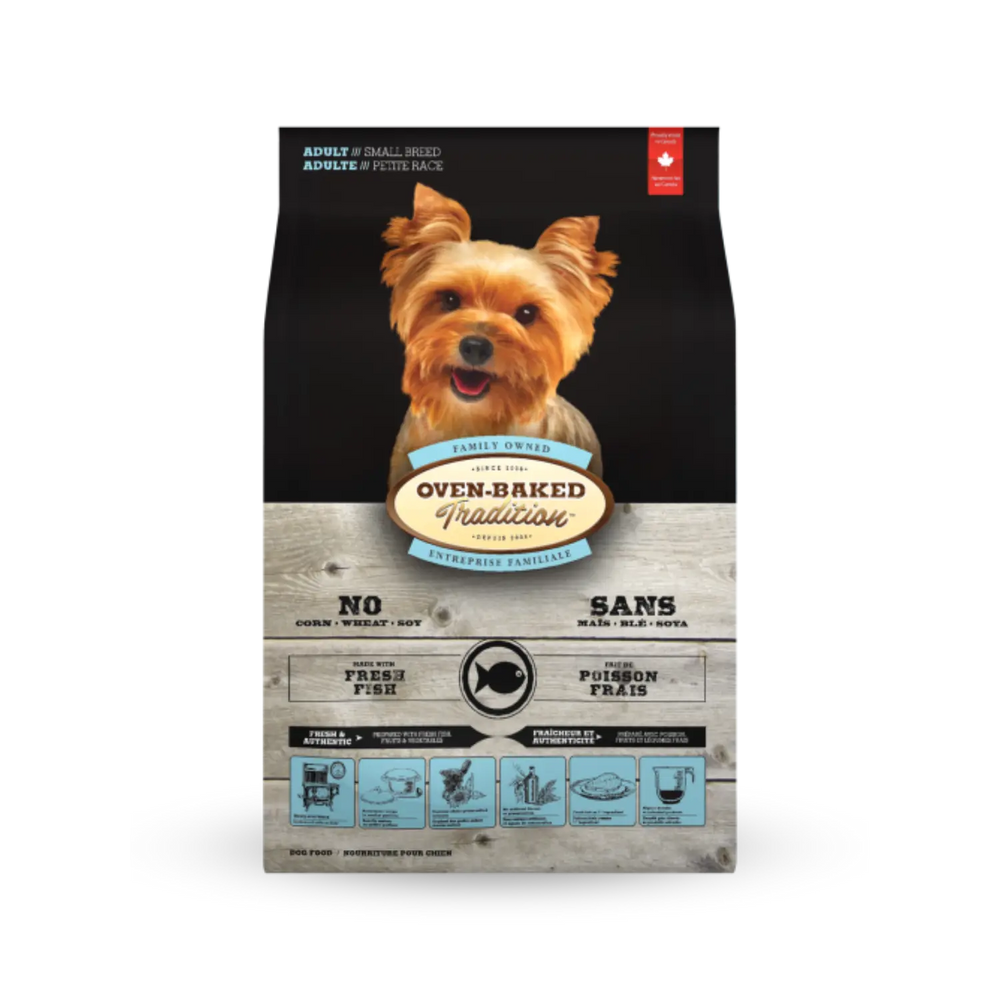 Oven-Baked Tradition Adult Fresh Atlantic Whitefish – Hypoallergenic Fish Formula for Adult Dogs  | 成犬大西洋白魚低敏魚類配方狗糧 Oven Baked