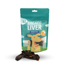 Pet Cubes Kangaroo Liver - Treat For Dog & Cat | 袋鼠肝 (50g) pet cubes