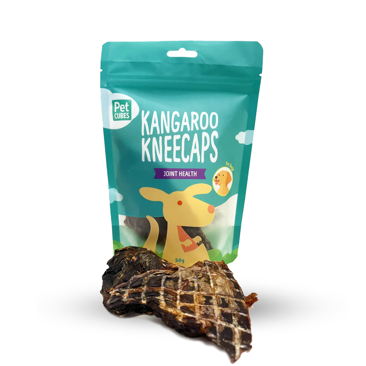 Pet Cubes Kangaroo Kneecaps - Treat For Dog | 袋鼠膝蓋 (50g) pet cubes