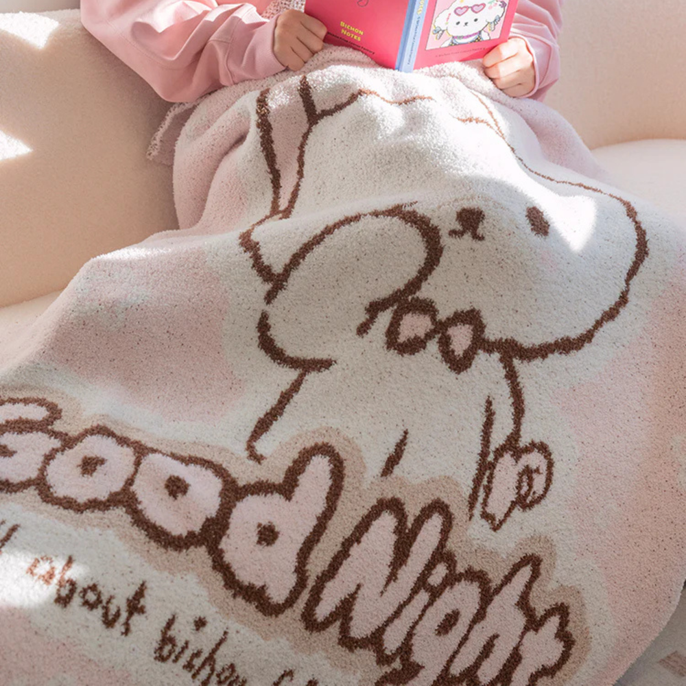 Bichon Frise Cotties Cozy Throw Blanket PET