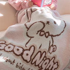 Bichon Frise Cotties Cozy Throw Blanket PET