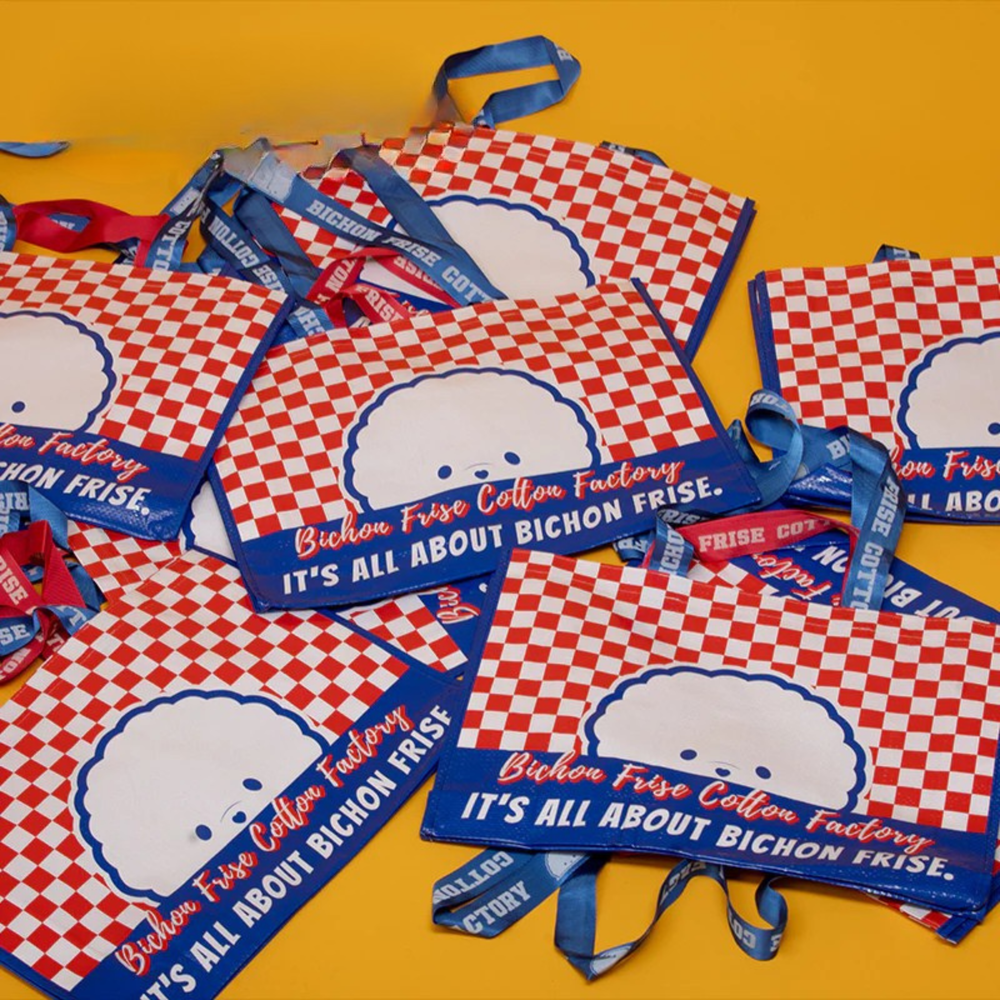 Bichon Frise Cotties Reusable Bag PET