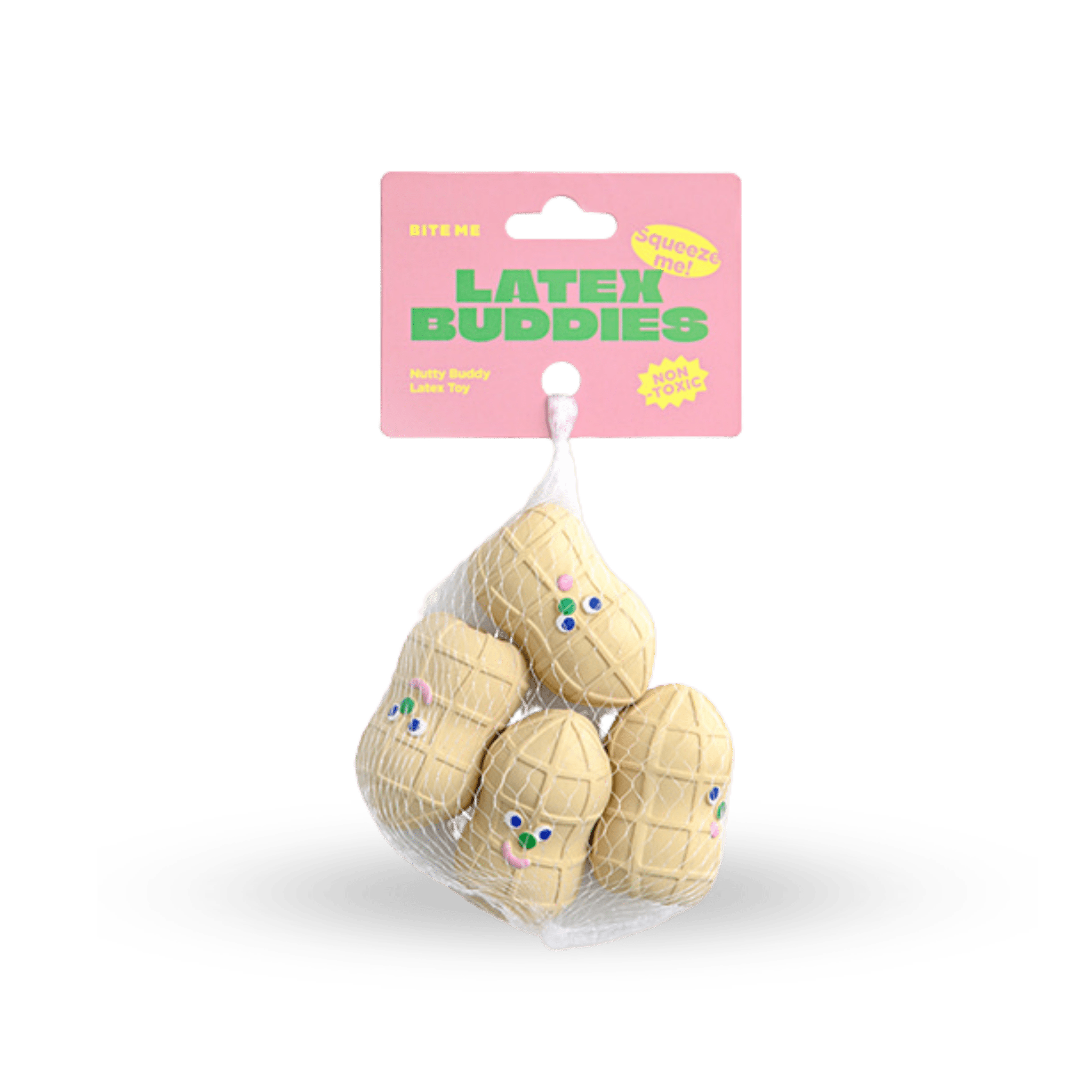 BITE ME Peanut Latex Toy (4pcs) - PET