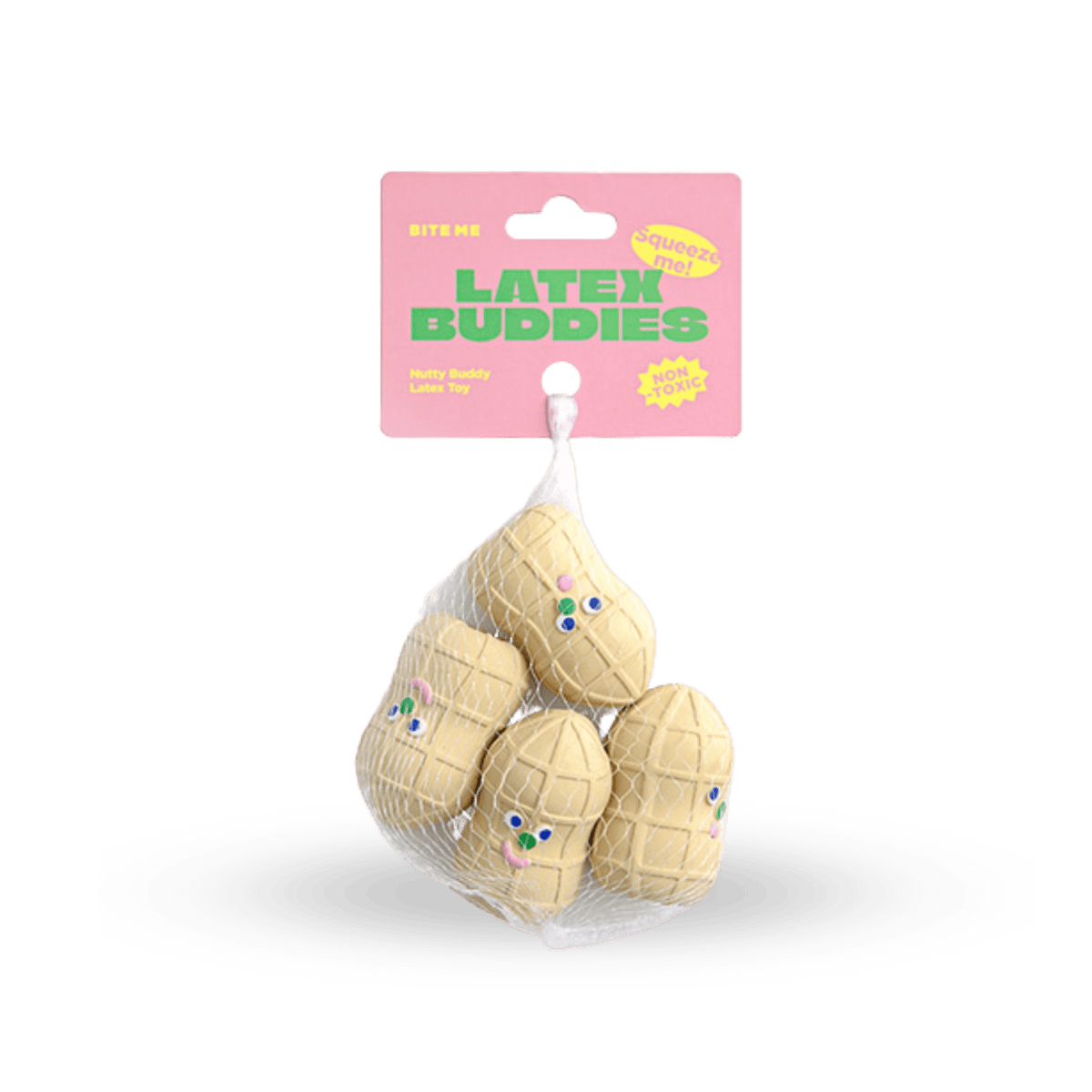 BITE ME Peanut Latex Toy (4pcs) - PET