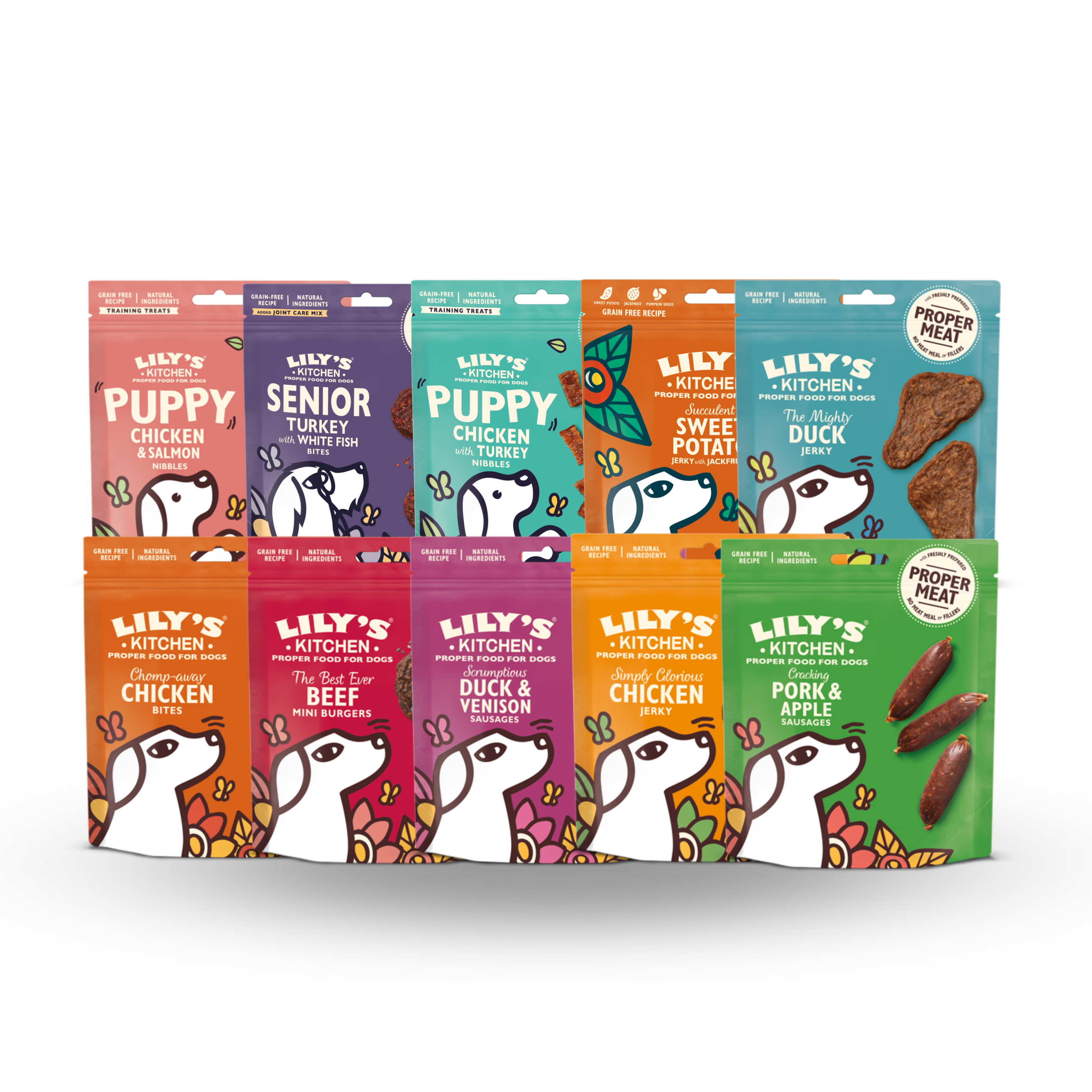 LILY's KITCHEN Dog Treats(10 Flavours) | 狗狗零食(十款口味)