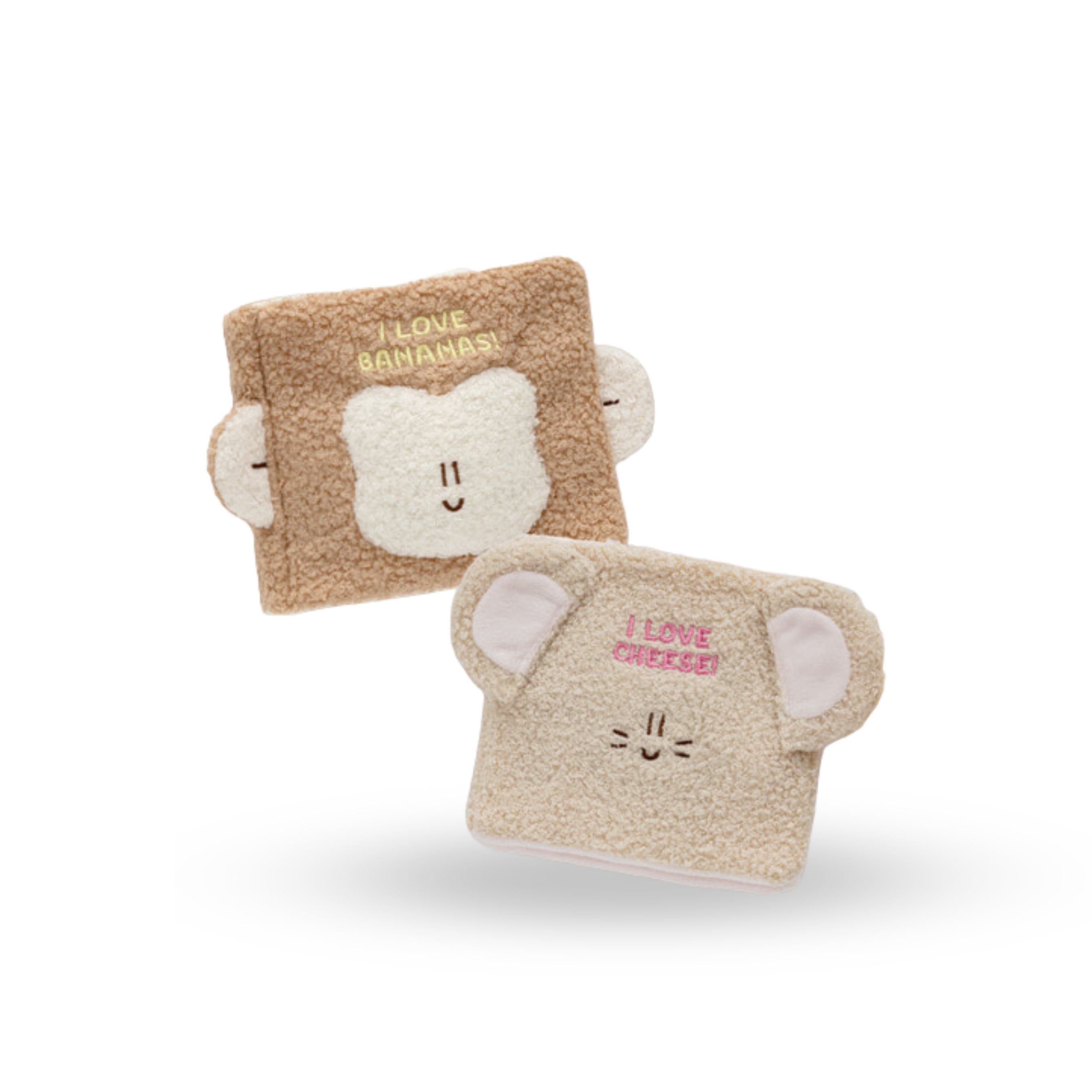 BITE ME BonBon Green Fluffy Snuffy Nosework Book Toy