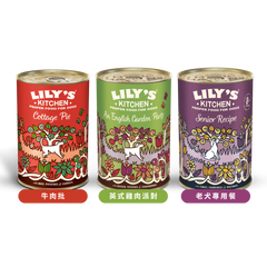 LILY's KITCHEN Wet Food For Dogs (11 Flavours) | 天然犬用‌主食罐 (單罐/十一款口味)