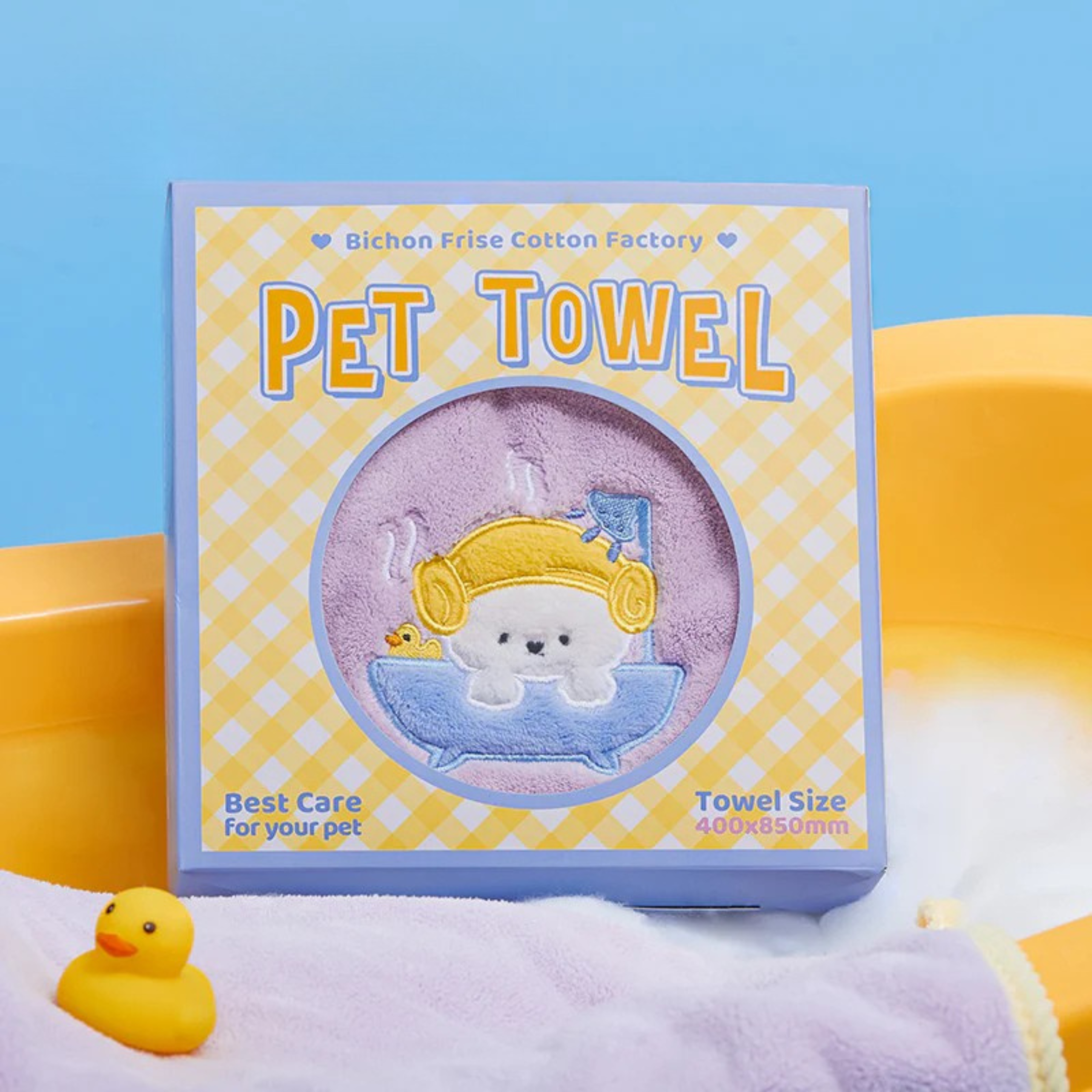 Bichon Frise Cotties Pet Towel PET