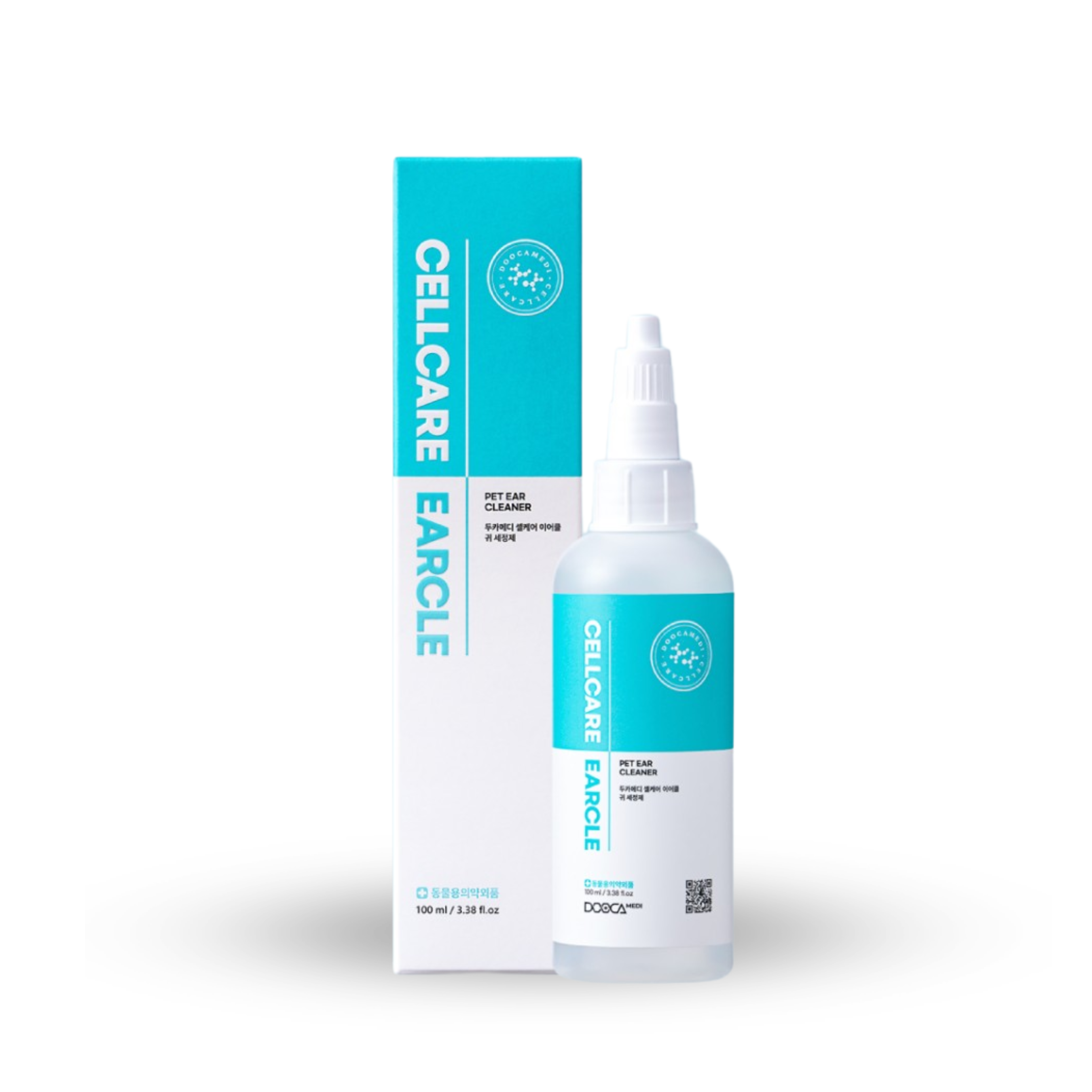 Doocamedi Cellcare Earcle: Premium Stem Cell Anti-Inflammatory Ear Cleaner for Pets