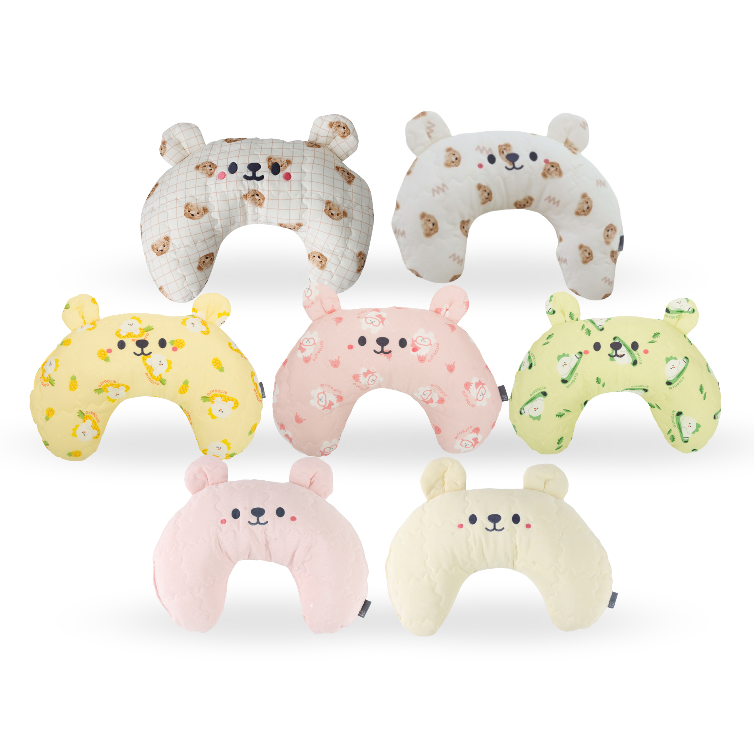 RITOGATO Rayon Ice Half Moon Pillow | 寵物冰感半月枕