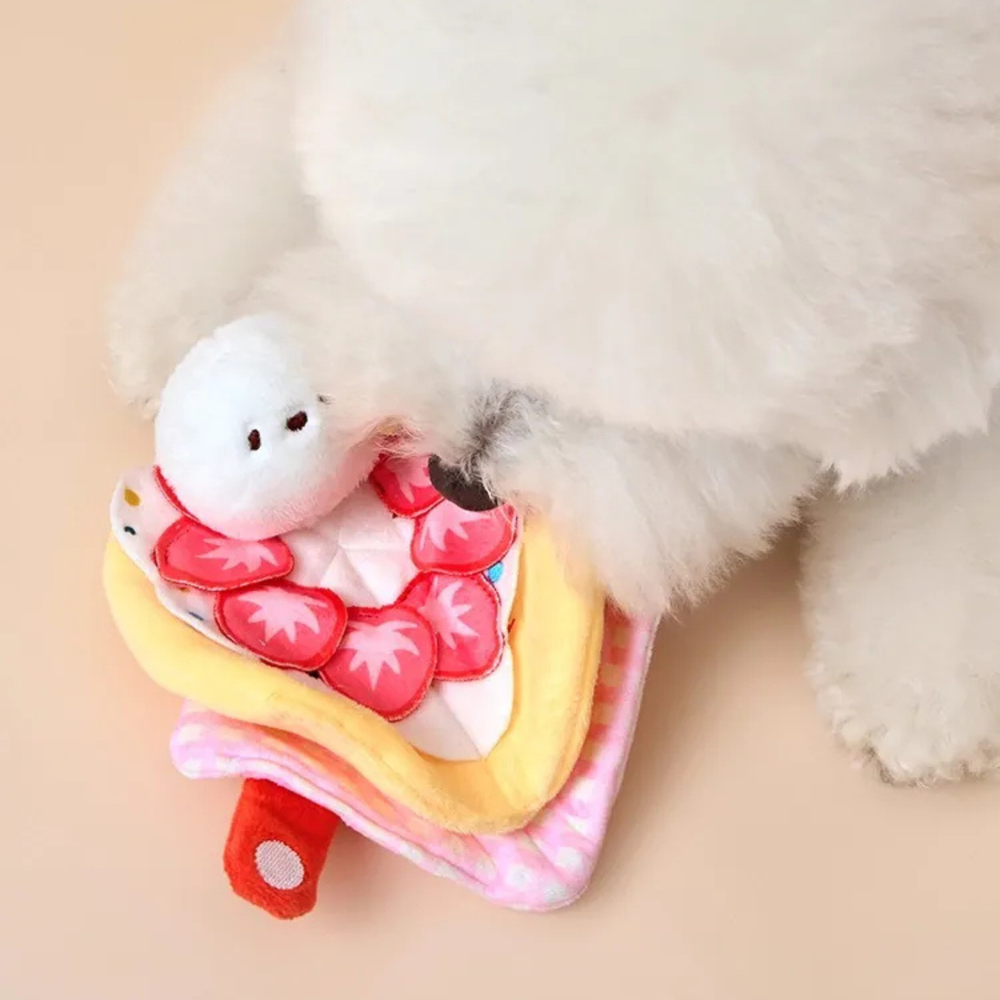 Bichon Frise Cotties Strawberry Crepe PET