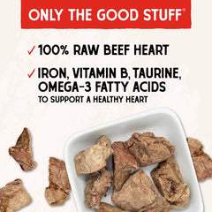 Stella & Chewy's Single Ingredient Treats - Beef Heart Treats 牛心 Stella & Chewy's
