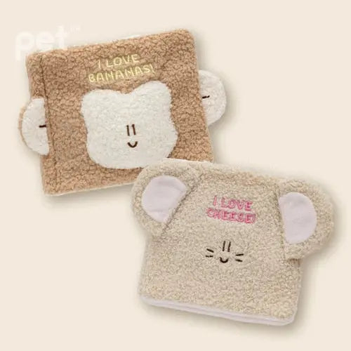 BITE ME BonBon Green Fluffy Snuffy Nosework Book Toy Bite Me