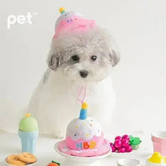 BITE ME HBD Party Cake Hat Toy - PET