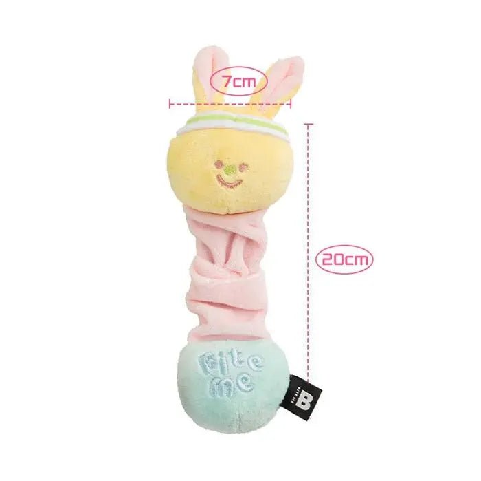 BITE ME Stretchy toy - Bear/Rabbit (squeaky) - PET
