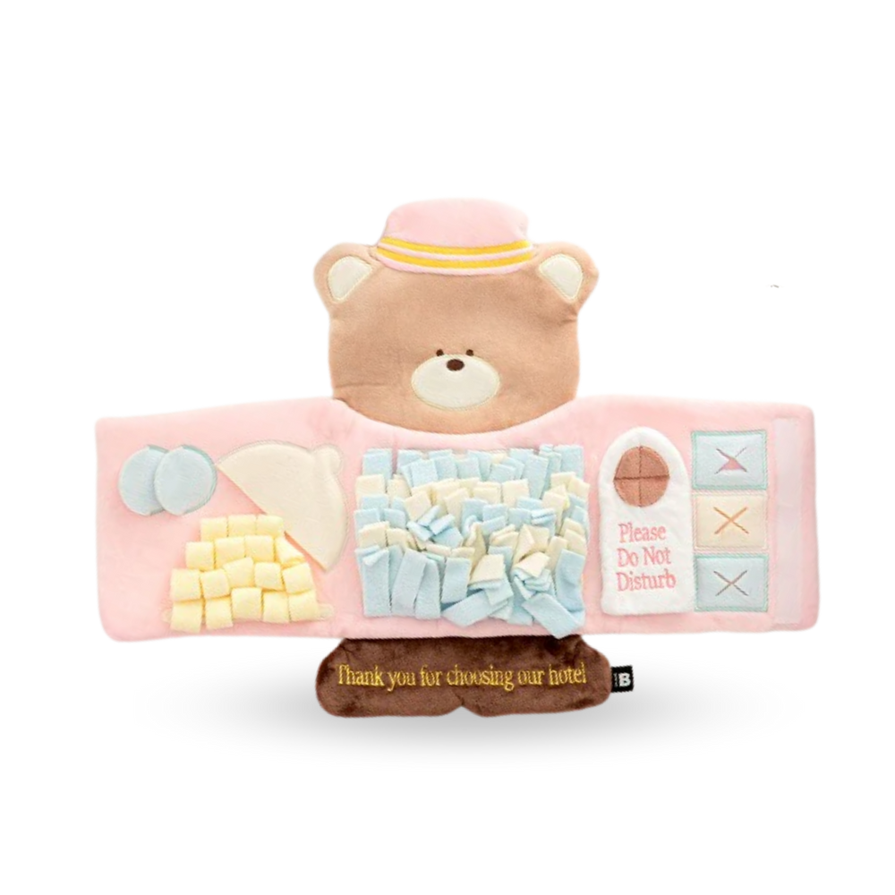 BITE ME Bell Boy Bear Nosework mat Bite Me