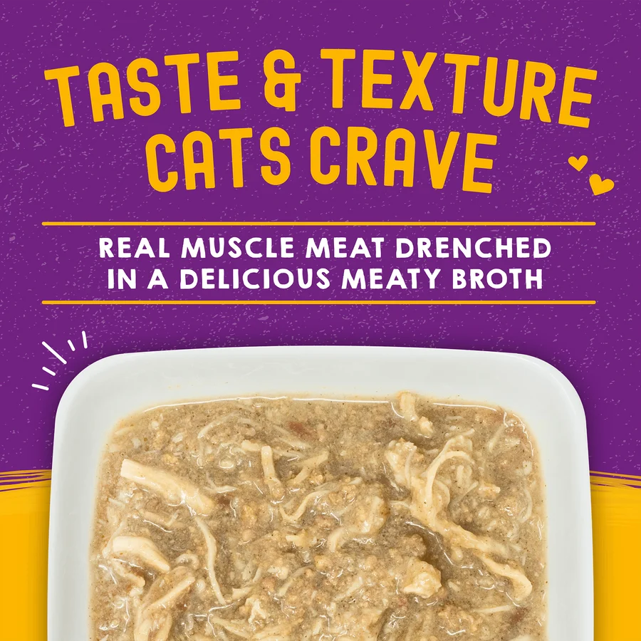 Stella & Chewy's Carnivore Cravings Cat Pouches - Chicken & Chicken Liver Morsels 'N' Gravy 放養雞+雞肝 濃湯肉粒配方 Stella & Chewy's