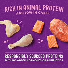 Stella & Chewy's Carnivore Cravings Cat Pouches - Chicken & Salmon Recipe 放養雞+三文魚 肉絲配方 Stella & Chewy's