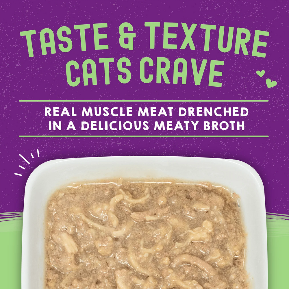 Stella & Chewy's Carnivore Cravings Cat Pouches - Chicken & Duck Recipe 放養鴨+雞 肉絲配方 Stella & Chewy's