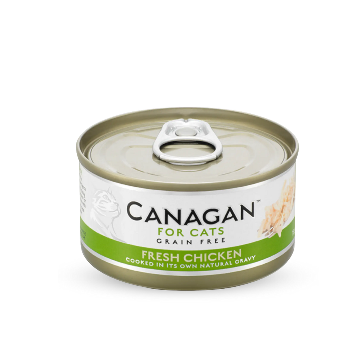 Canagan - Grain Free Canned Cat Food - Fresh Chicken 無穀物鮮雞肉配方 75g  (6罐) thepethk