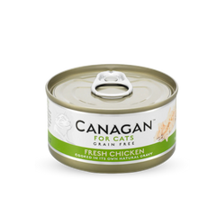 Canagan - Grain Free Canned Cat Food - Fresh Chicken 無穀物鮮雞肉配方 75g  (6罐) thepethk