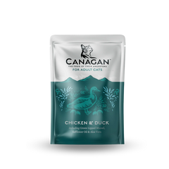 Canagan - Grain Free Cat Pouch - Chicken & Duck 滋味包: 成貓雞肉及鴨肉配方 85g thepethk