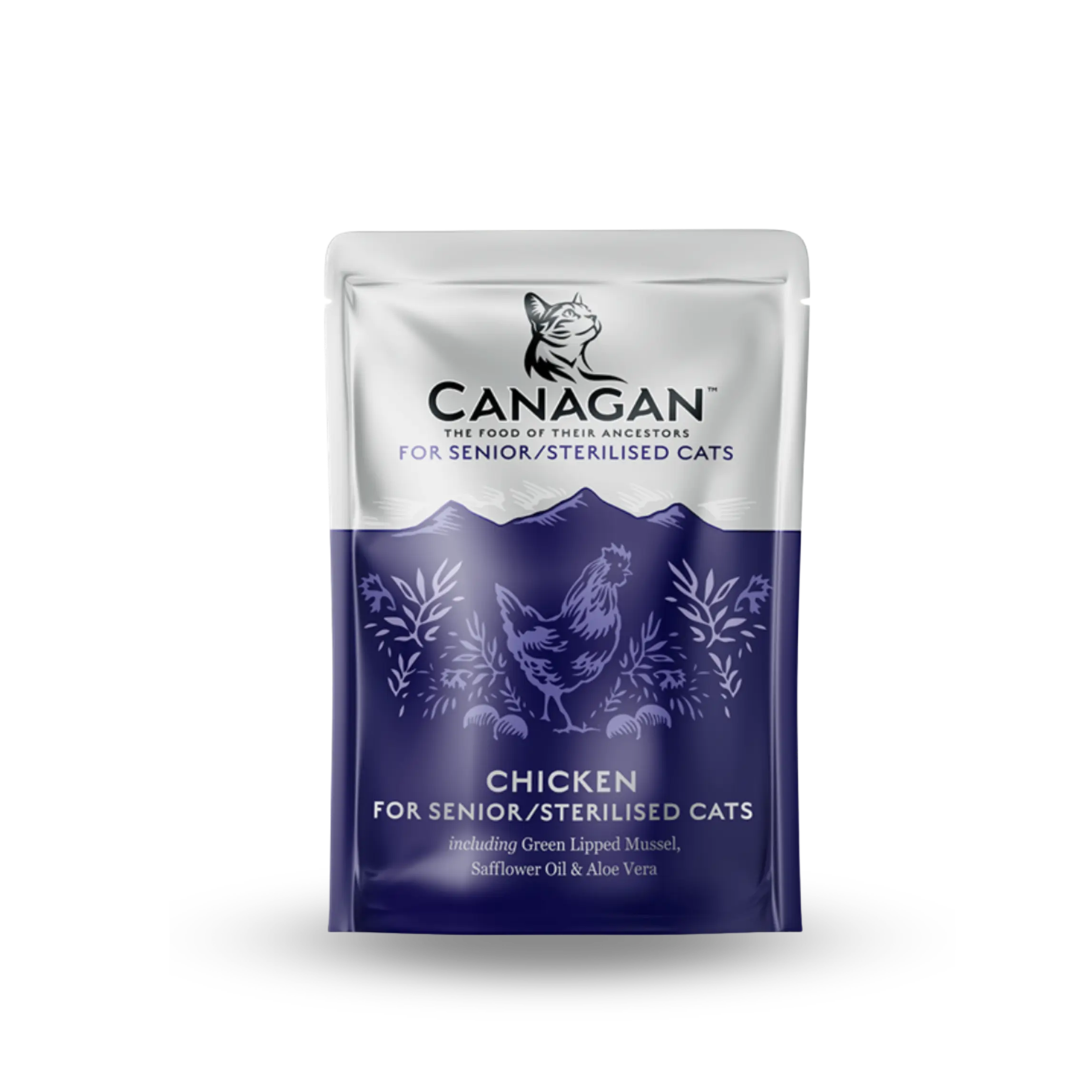 Canagan - Grain Free Cat Pouch Chicken (Senior / Sterilised) 滋味包- 雞肉配方(老貓)  85g thepethk