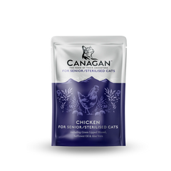 Canagan - Grain Free Cat Pouch Chicken (Senior / Sterilised) 滋味包- 雞肉配方(老貓)  85g thepethk