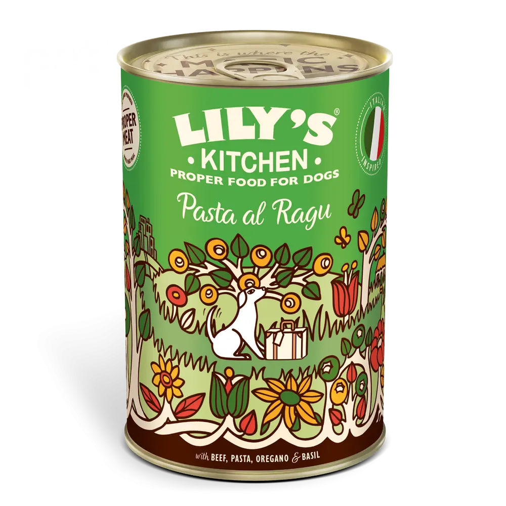LILY's KITCHEN Wet Food For Dogs (11 Flavours) | 天然犬用‌主食罐 (單罐/十一款口味) LILY’S KITCHEN