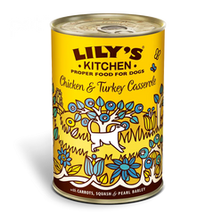 LILY's KITCHEN Wet Food For Dogs (12pcs Mixed Flavours) | 天然犬用‌主食罐 (十二罐混合口味) LILY’S KITCHEN